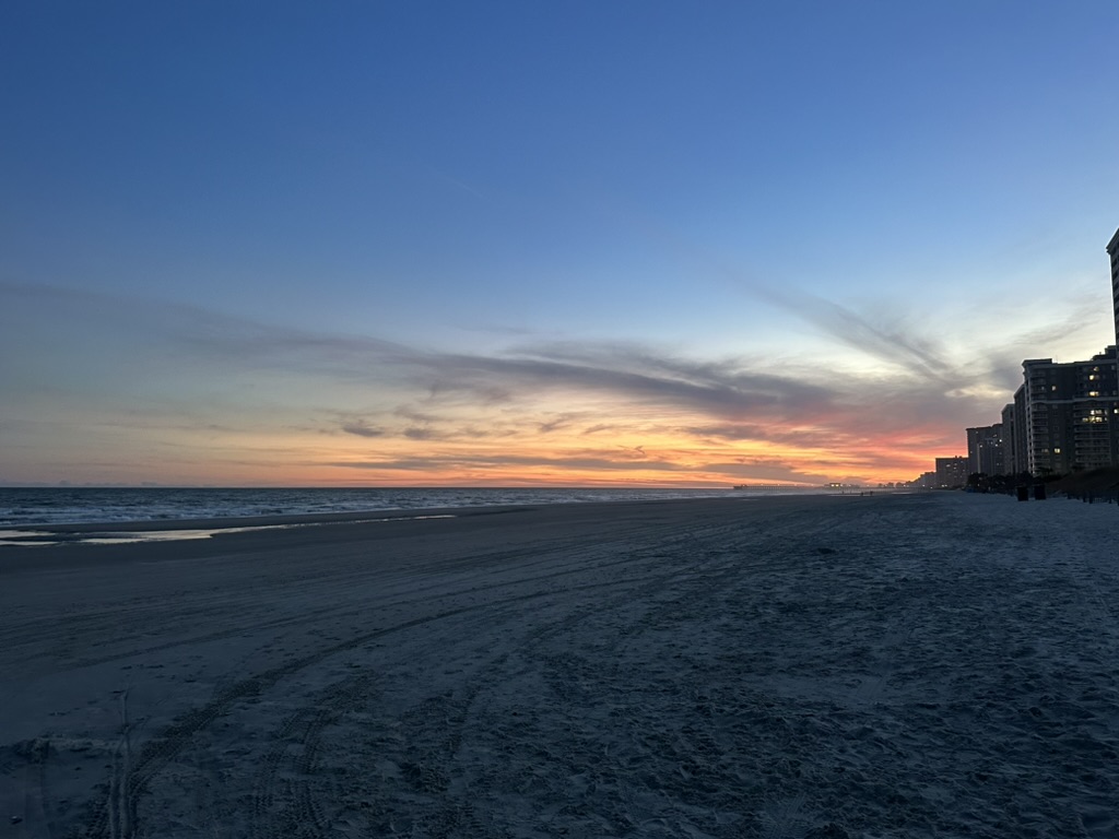 beach sunset